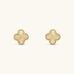 Clover | Goldene Ohrringe