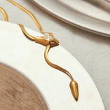 Zarelle Gold-Serpentin-Anhänger