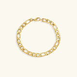 Saturn Goldkettenarmband