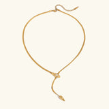 Zarelle Gold-Serpentin-Anhänger