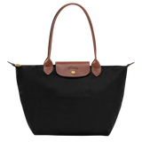 Longchamp – Mittelgroße Le Pliage Tragetasche, Schwarz