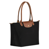 Longchamp – Mittelgroße Le Pliage Tragetasche, Schwarz
