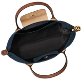 Longchamp – Mittelgroße Le Pliage Tote, Marineblau