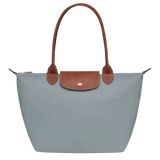 Longchamp – Mittelgroße Le Pliage Tragetasche, Stahlblau