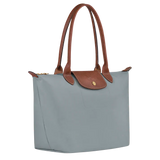 Longchamp – Mittelgroße Le Pliage Tragetasche, Stahlblau