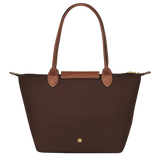 Longchamp – Mittelgroße Le Pliage Tragetasche, Ebenholz