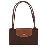 Longchamp – Mittelgroße Le Pliage Tragetasche, Ebenholz