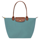 Longchamp – Mittelgroße Le Pliage Tragetasche, Eukalyptus