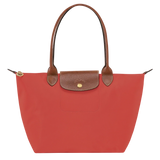 Longchamp – Mittelgroße Le Pliage Tragetasche, Tomatenrot