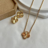 Kleeblatt-Set | Gold