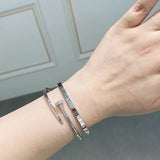 Dünnes Evighetslänk-Armband